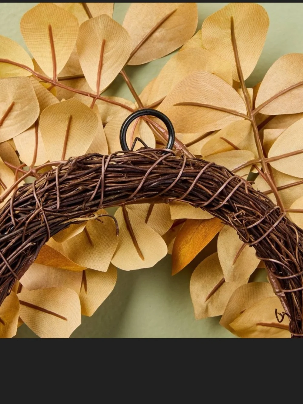 Mini Yellow Aspen Wreath - Hearth & Hand™ with Magnolia